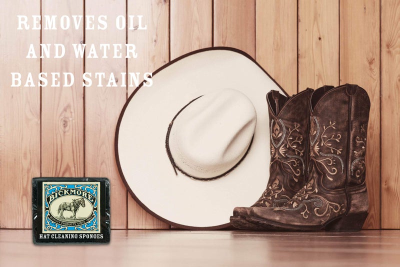 Bickmore إسفنجة تنظيف قبعة بيك موري - مثالية للقبعات الغربية، رعاة البقر، رعاة البقر والقبعات الأخرى السوداء - Image 5